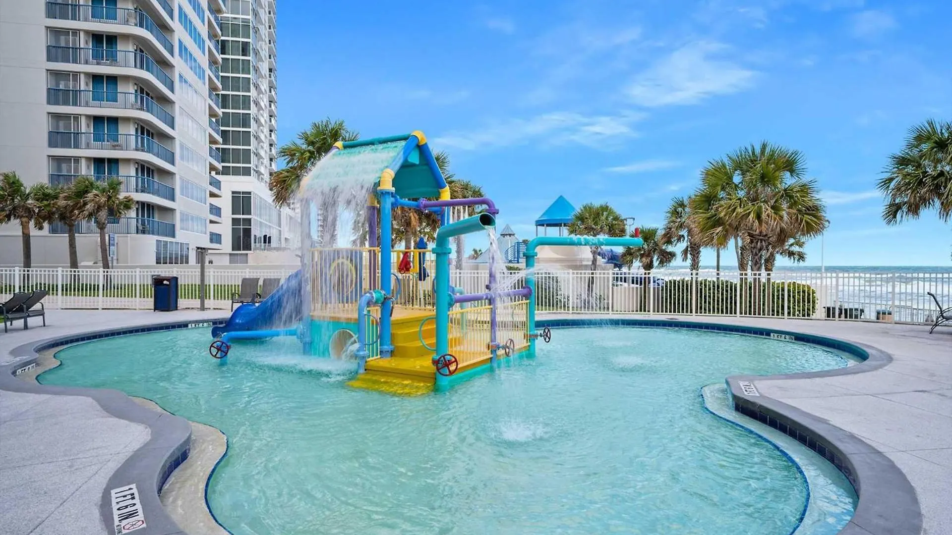 Luxury 10Th Floor 1 Bedroom Condo Direct Oceanfront Wyndham Ocean Walk Resort Daytona Beach | 1006 0*,  ABD